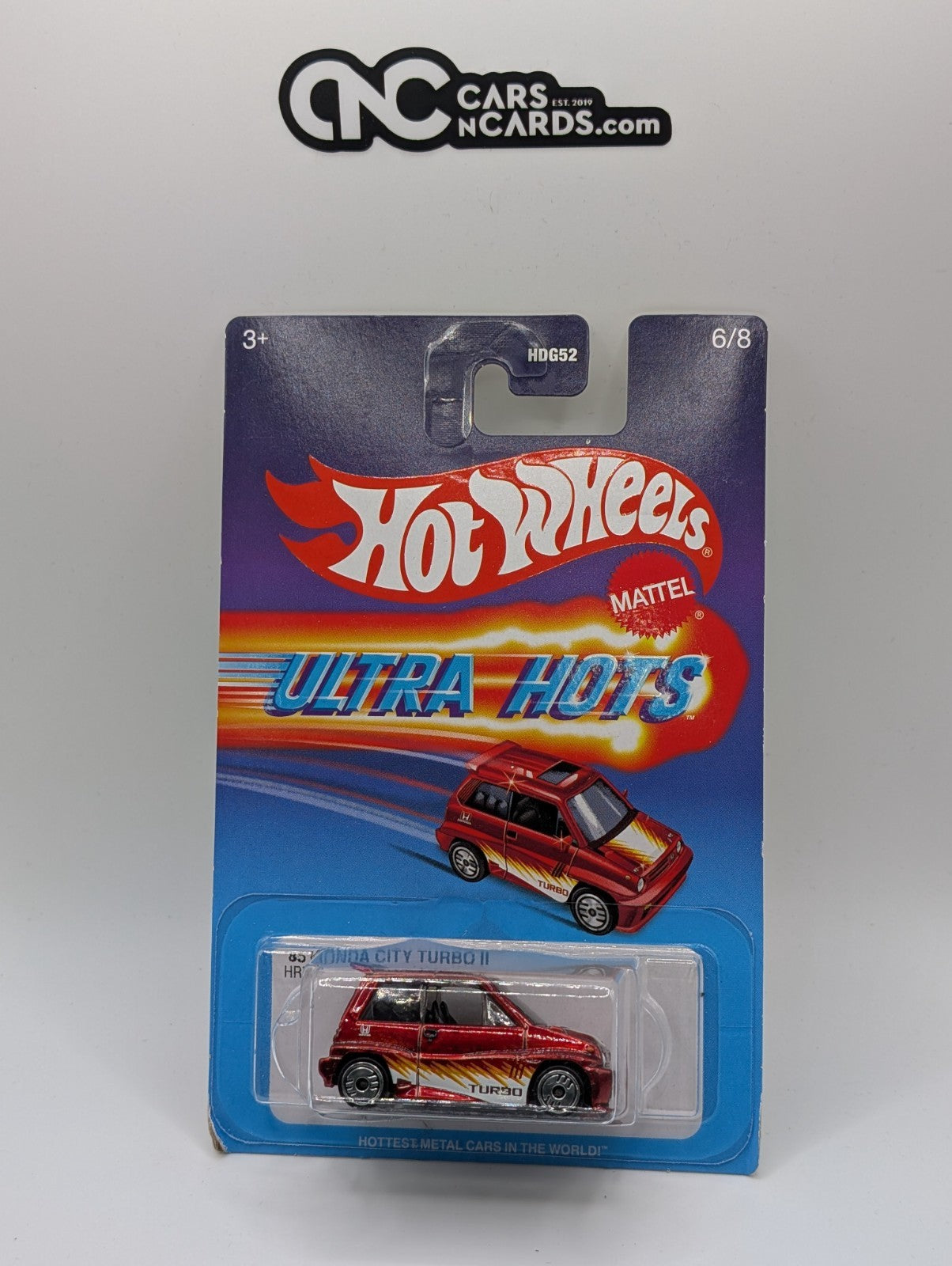 2024 Hot Wheels Ultra Hots 6/8 '85 Honda City Turbo II (Soft Corners) HRX13