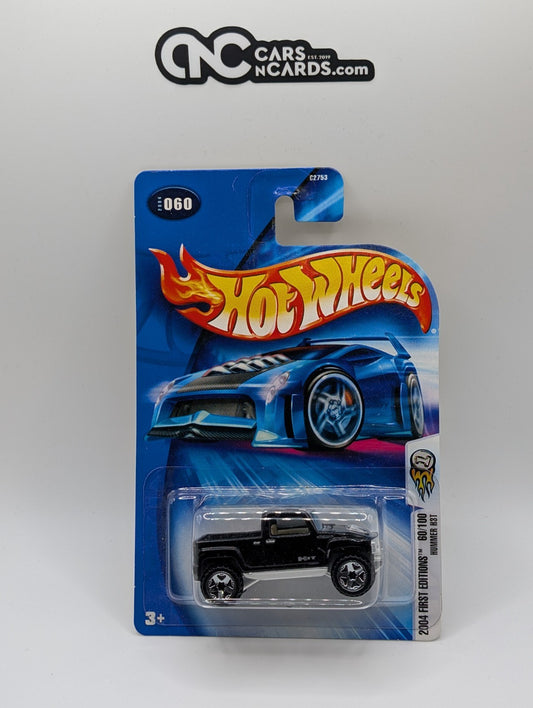 2004 Hot Wheels First Editions Hummer H3T Black 60/100