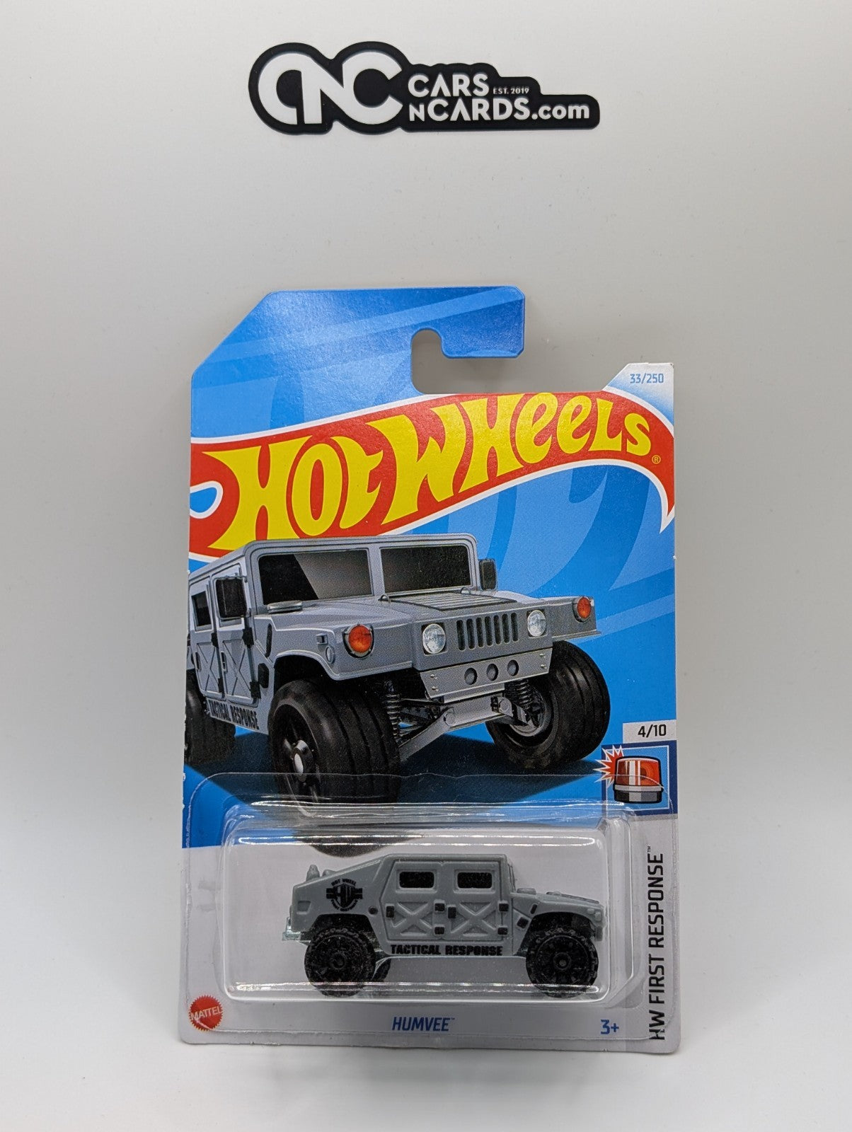 2024 Hot Wheels HW First Response 4/10 Humvee Gray 33/250