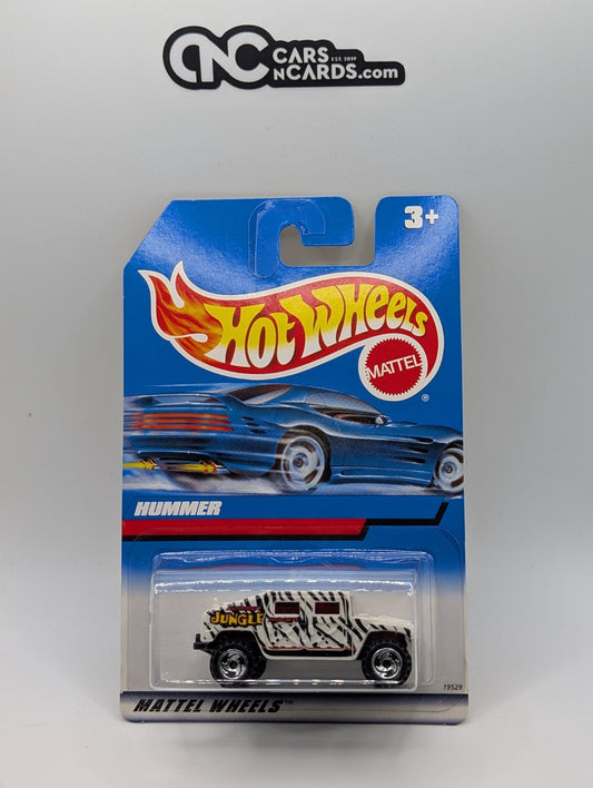 1998 Hot Wheels Hummer White Zebra Stripes #858