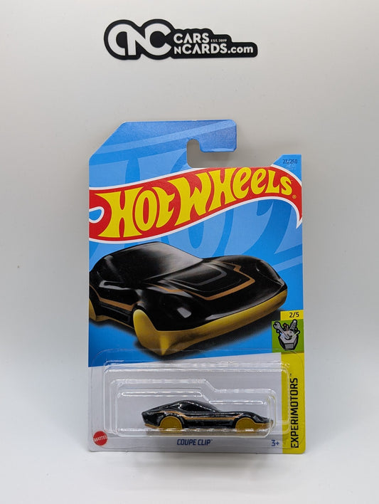 2023 Hot Wheels Experimotors 2/5 Coupe Clip Black 23/250 Keychain