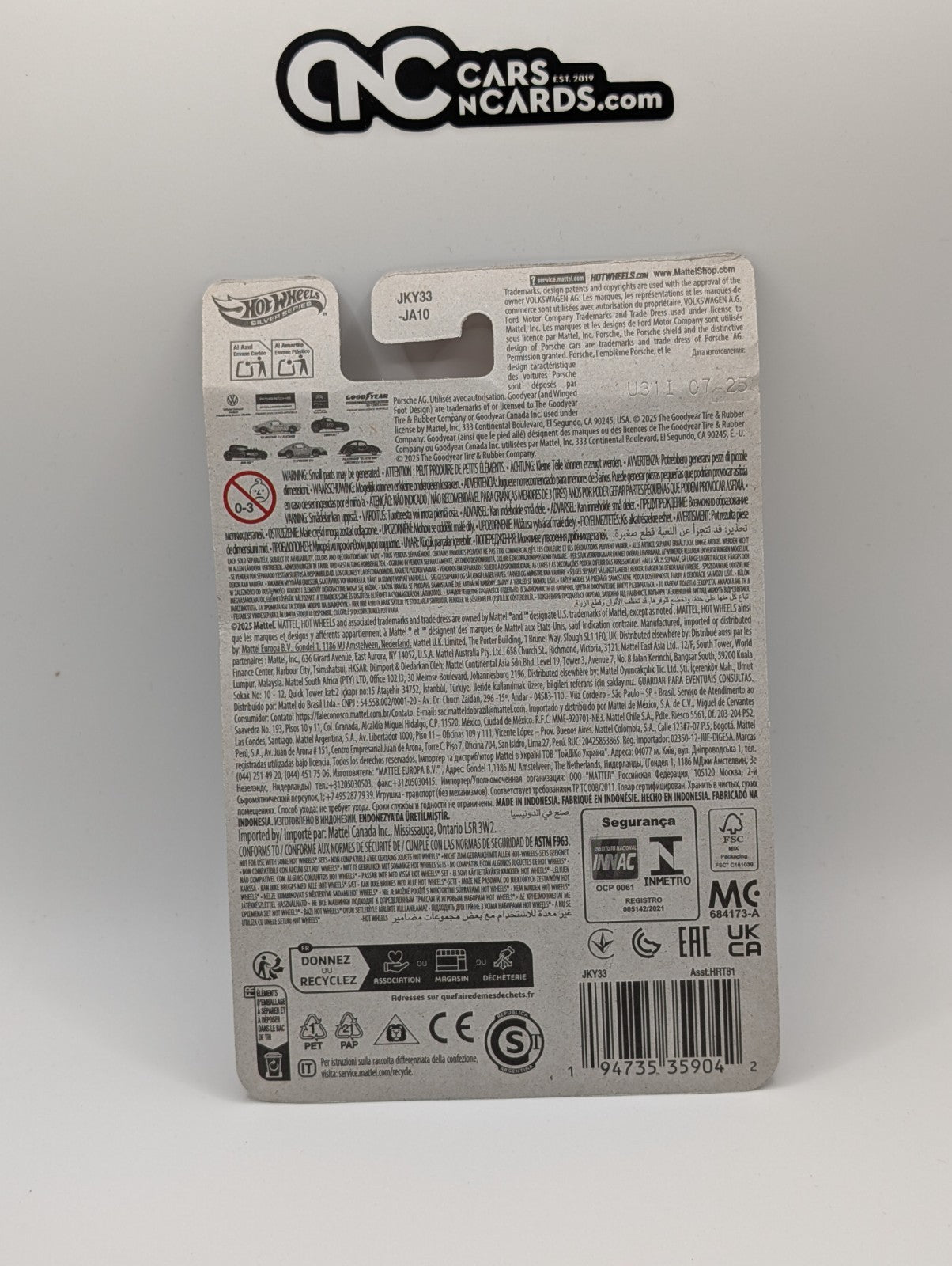 2026 Hot Wheels Vintage Club Series 3/5 Mod Rod (Creased Card)