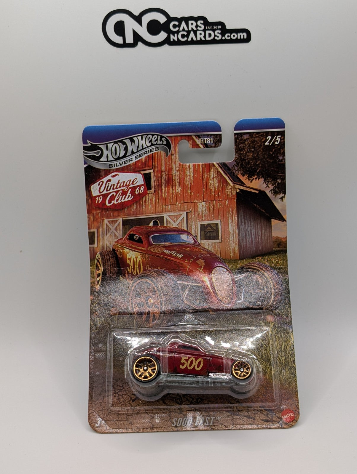 2026 Hot Wheels Vintage Club Series 2/5 Sooo Fast (Creased Card)