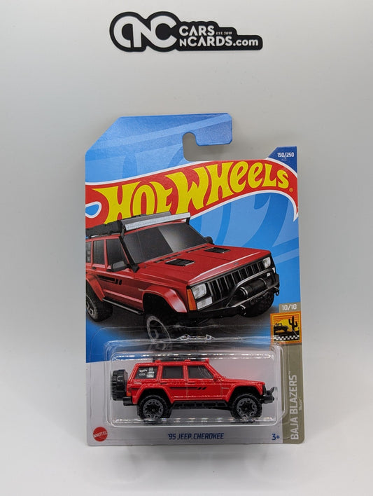 2022 Hot Wheels Baja Blazers 10/10 '95 Jeep Cherokee Red 150/250