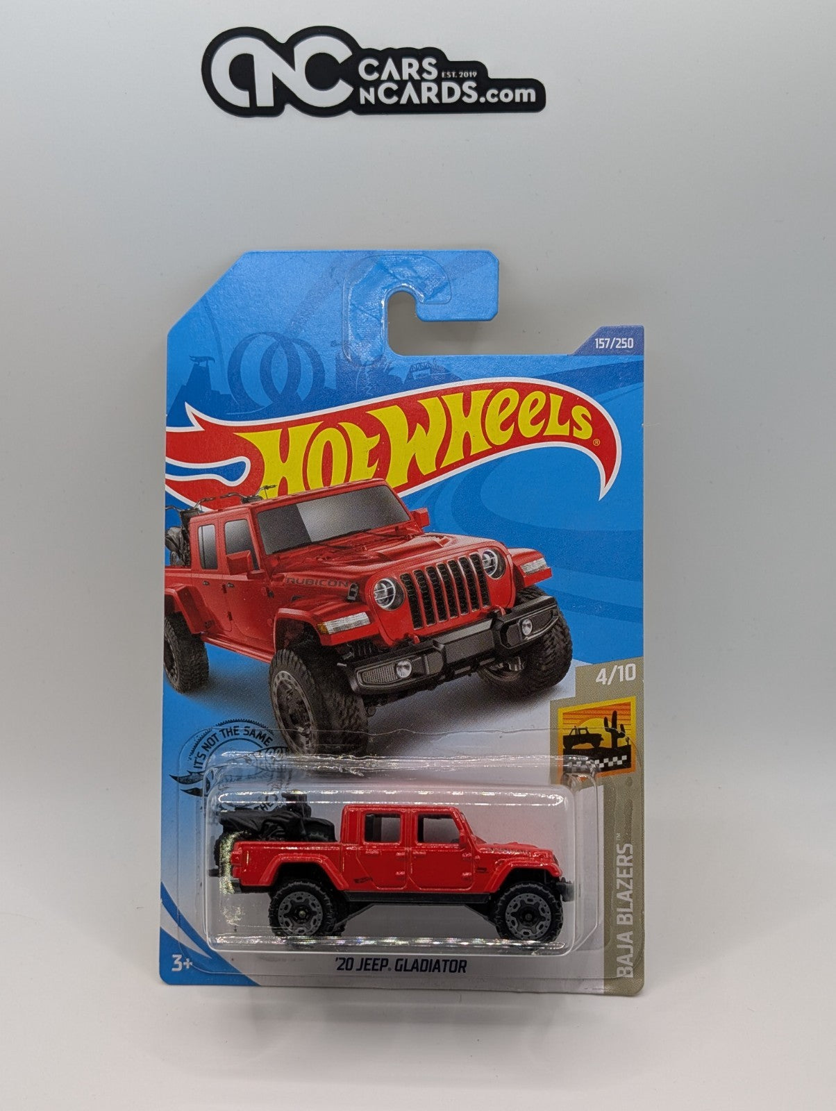 2020 Hot Wheels  Baja Blazers 4/10 '20 Jeep Gladiator Red 157/250
