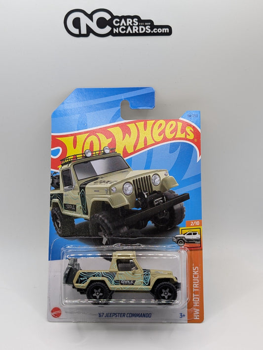 2023 Hot Wheels HW Hot Trucks 2/10 '67 Jeepster Commando Desert Tan 94/250