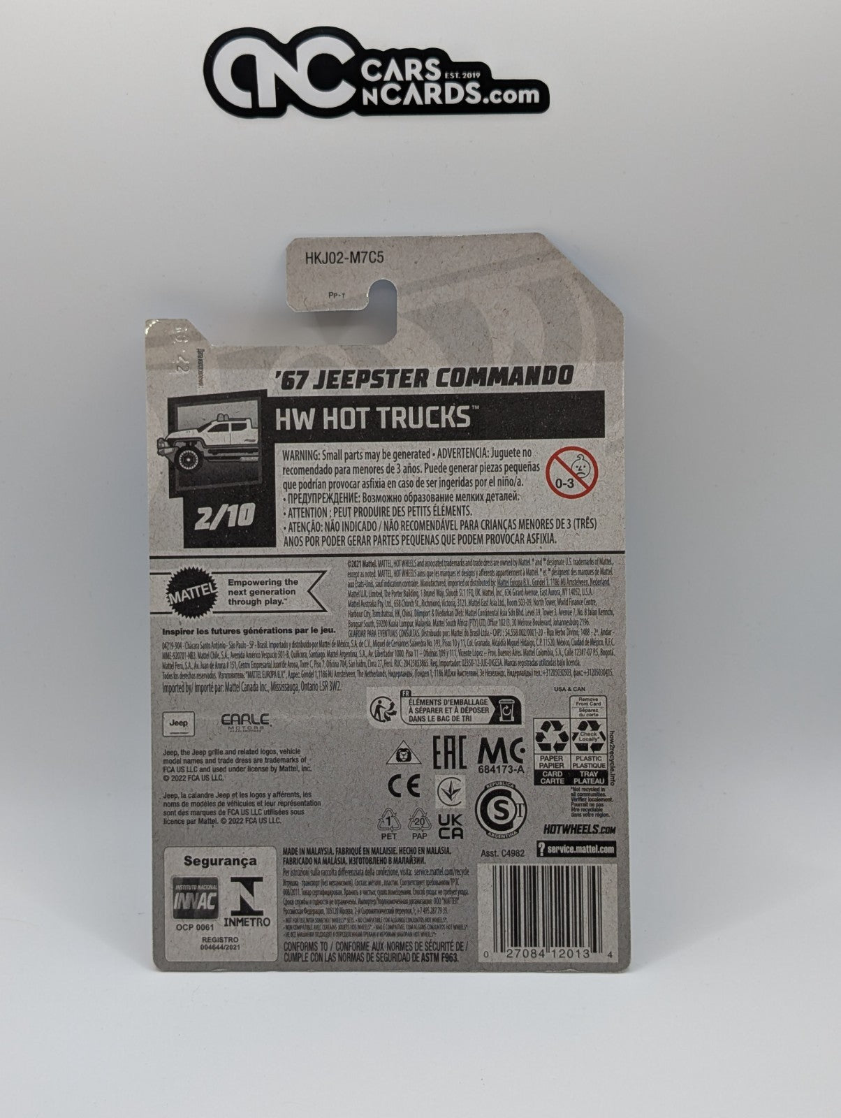 2023 Hot Wheels HW Hot Trucks 2/10 '67 Jeepster Commando Desert Tan 94/250