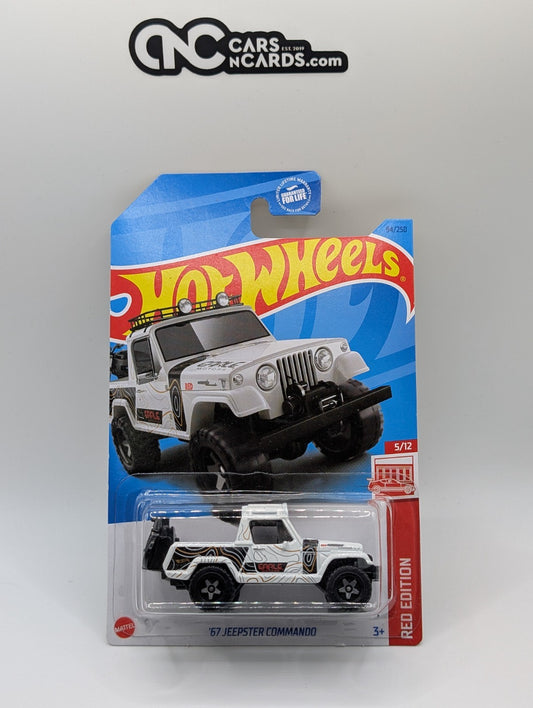 2023 Hot Wheels Red Edition 5/12 '67 Jeepster Commando 94/250 Target Exclusive