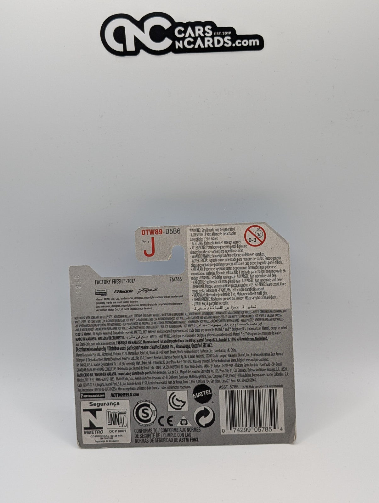 2017 Hot Wheels Factory Fresh Custom Datsun 240Z White FuguZ Short Card 76/365