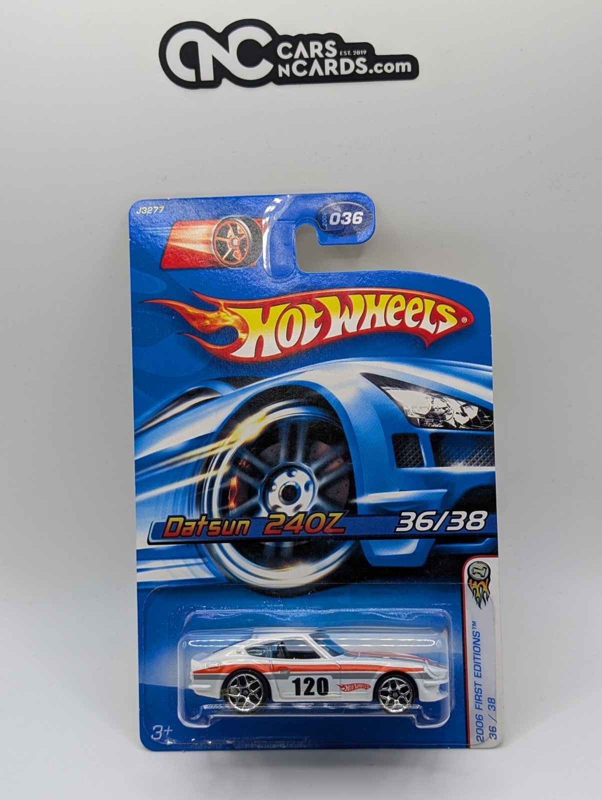 2006 Hot Wheels First Editions 36/38 Datsun 240Z White 36/223