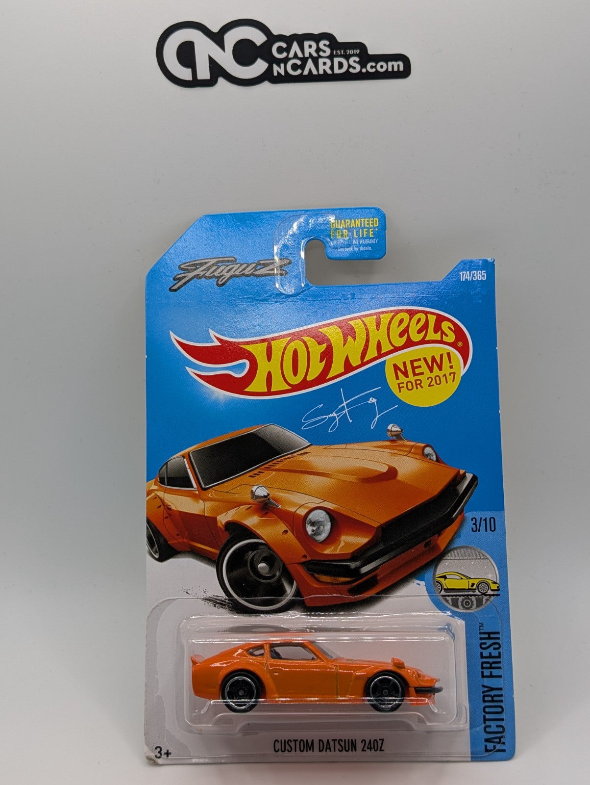 2017 Hot Wheels Factory Fresh Custom Datsun 240Z Orange FuguZ 174/365