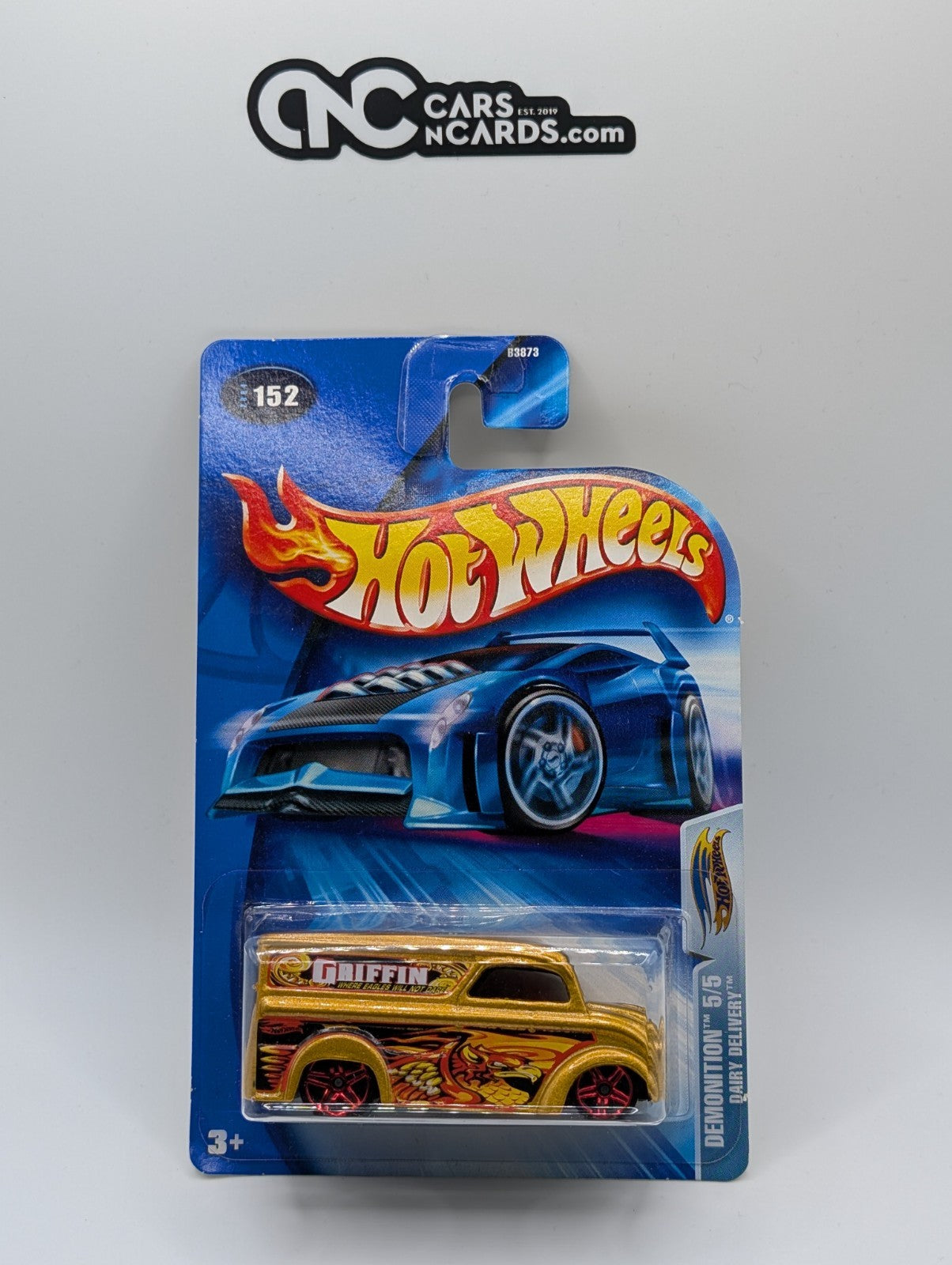 2004 Hot Wheels Demonition 5/5 Dairy Delivery Gold Collector #152