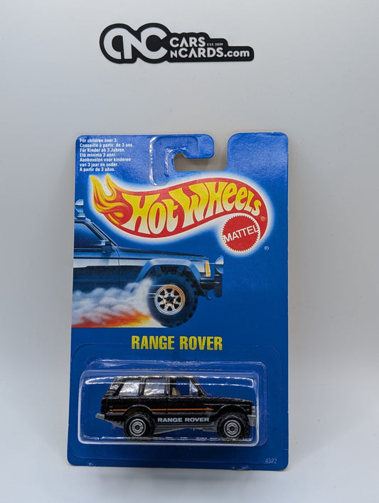 1994 Hot Wheels Range Rover Black 4322 Collector #221