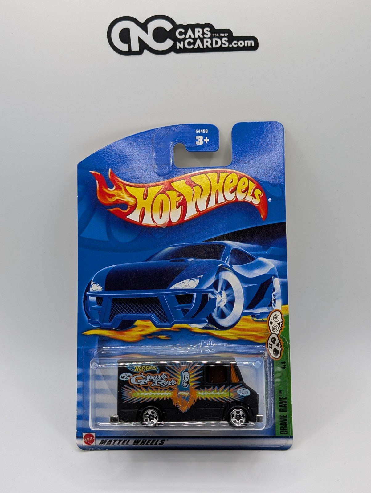 2002 Hot Wheels Grave Rave Wagon 4/4 #54458