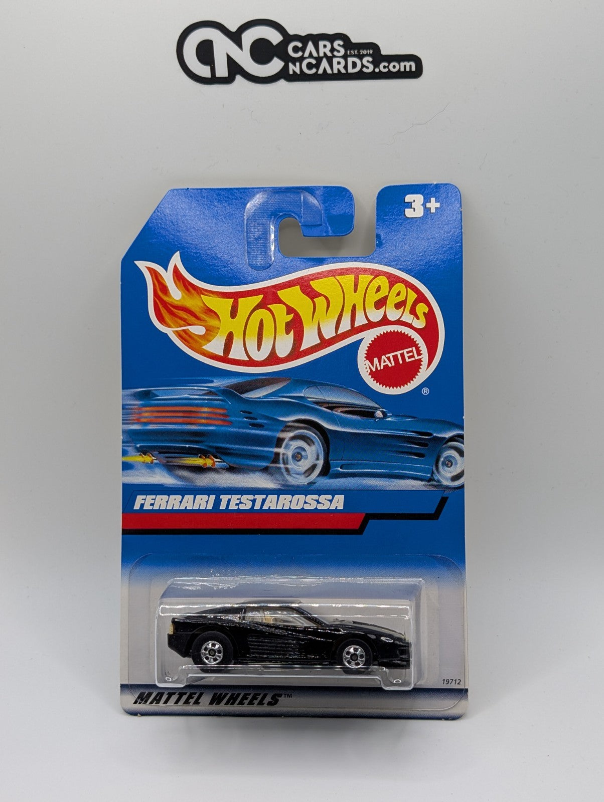 1998 Hot Wheels Ferrari Testarossa Black BW 19712