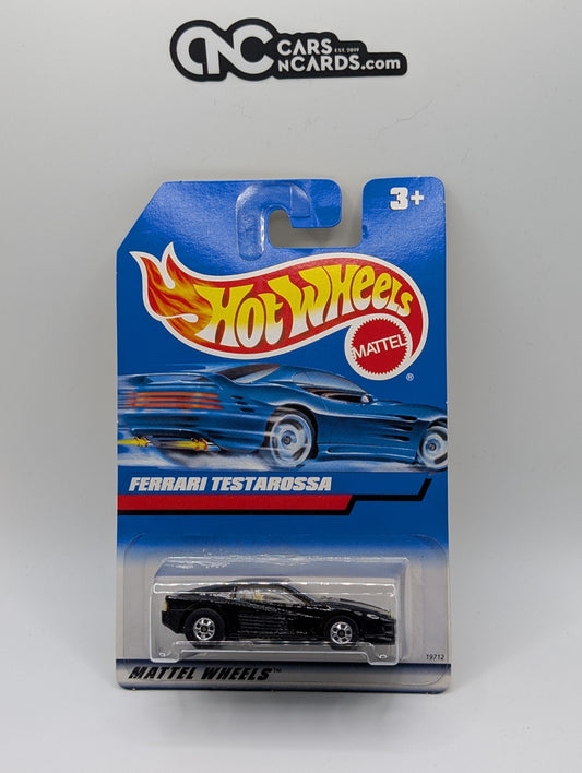 1998 Hot Wheels Ferrari Testarossa Black BW 19712