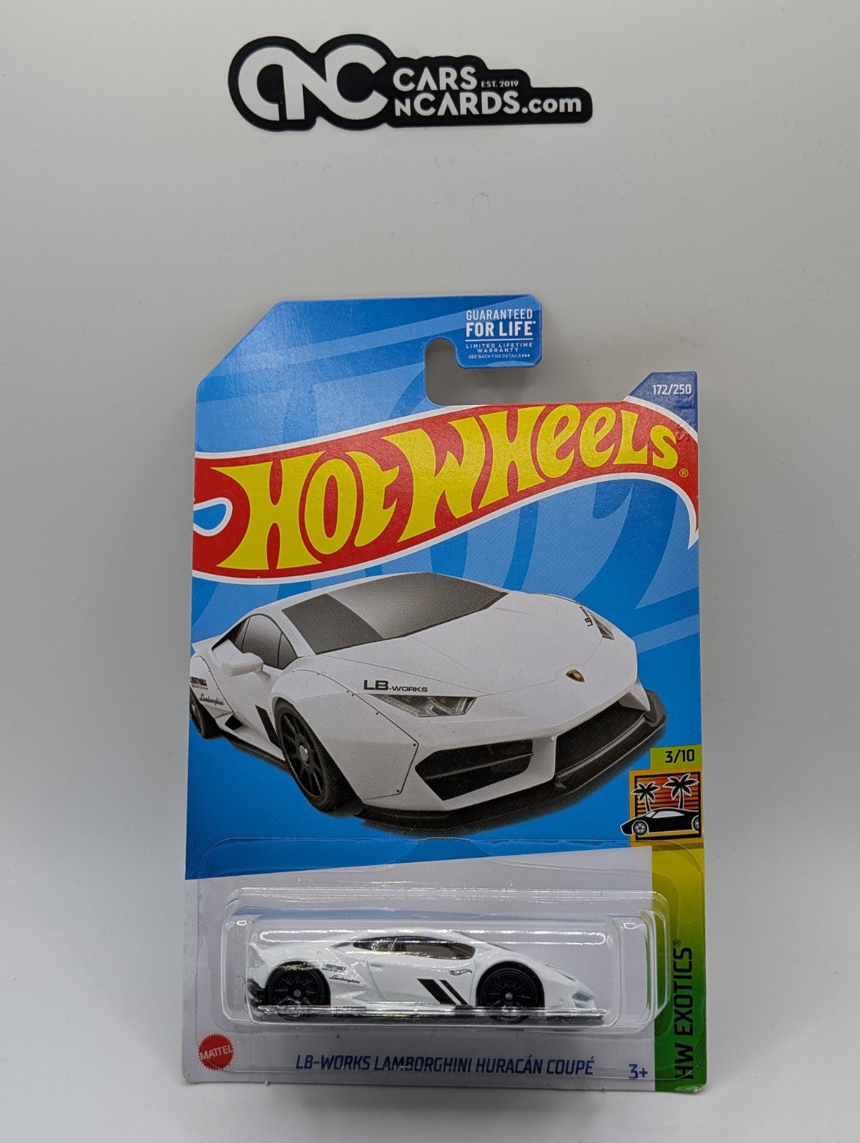 2022 Hot Wheels HW Exotics LB-WORKS Lamborghini Huracan Coupe 172/250