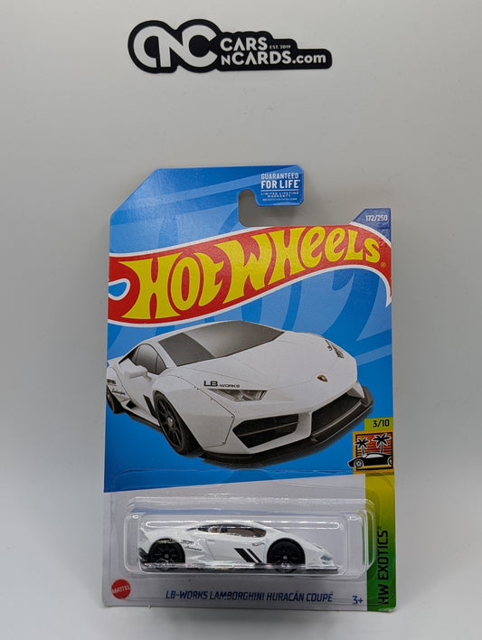2022 Hot Wheels HW Exotics LB-WORKS Lamborghini Huracan Coupe 172/250