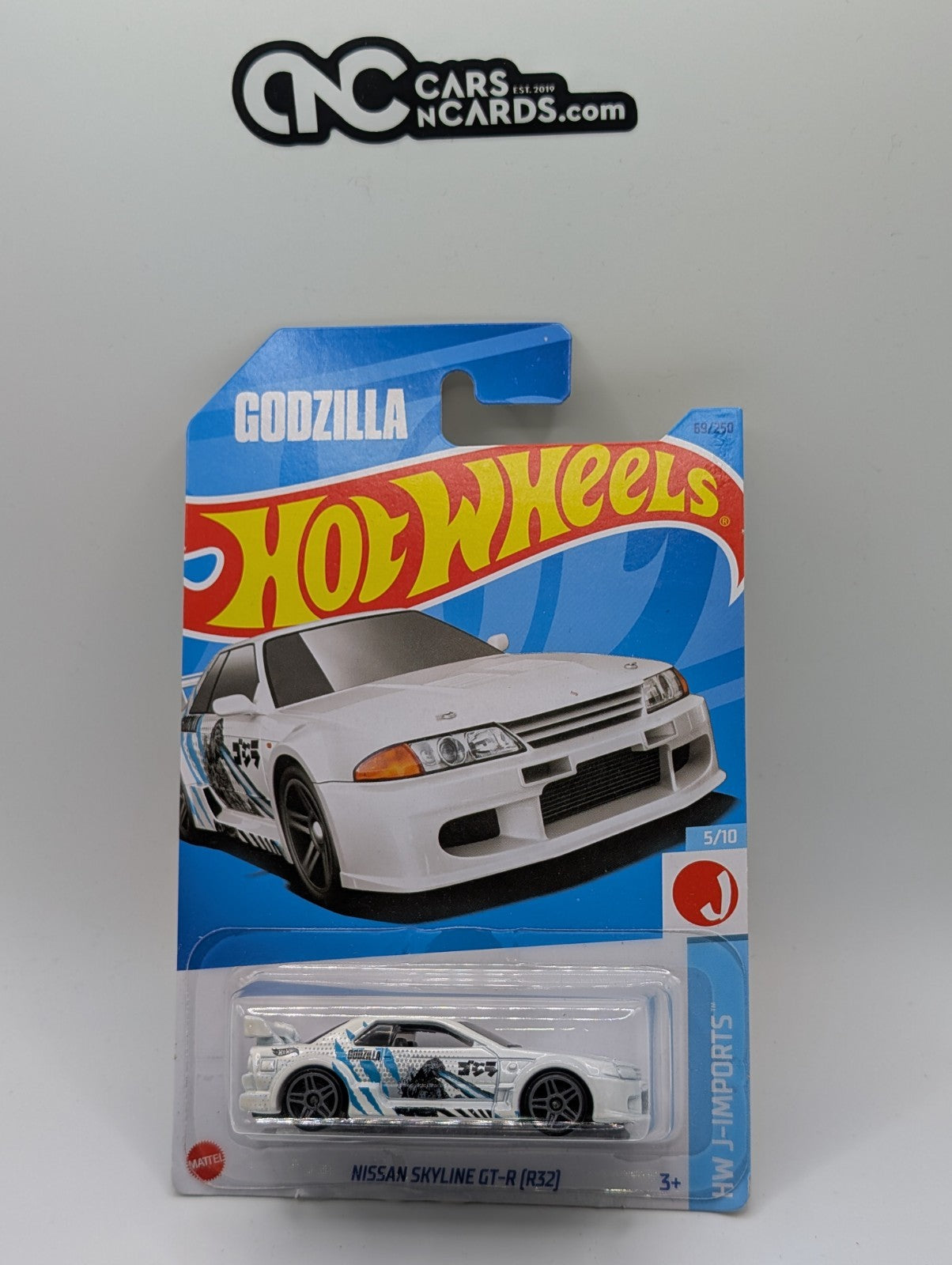 2023 Hot Wheel HW J-Imports 5/10 Nissan Skyline GT-R (R32) Godzilla 69/250