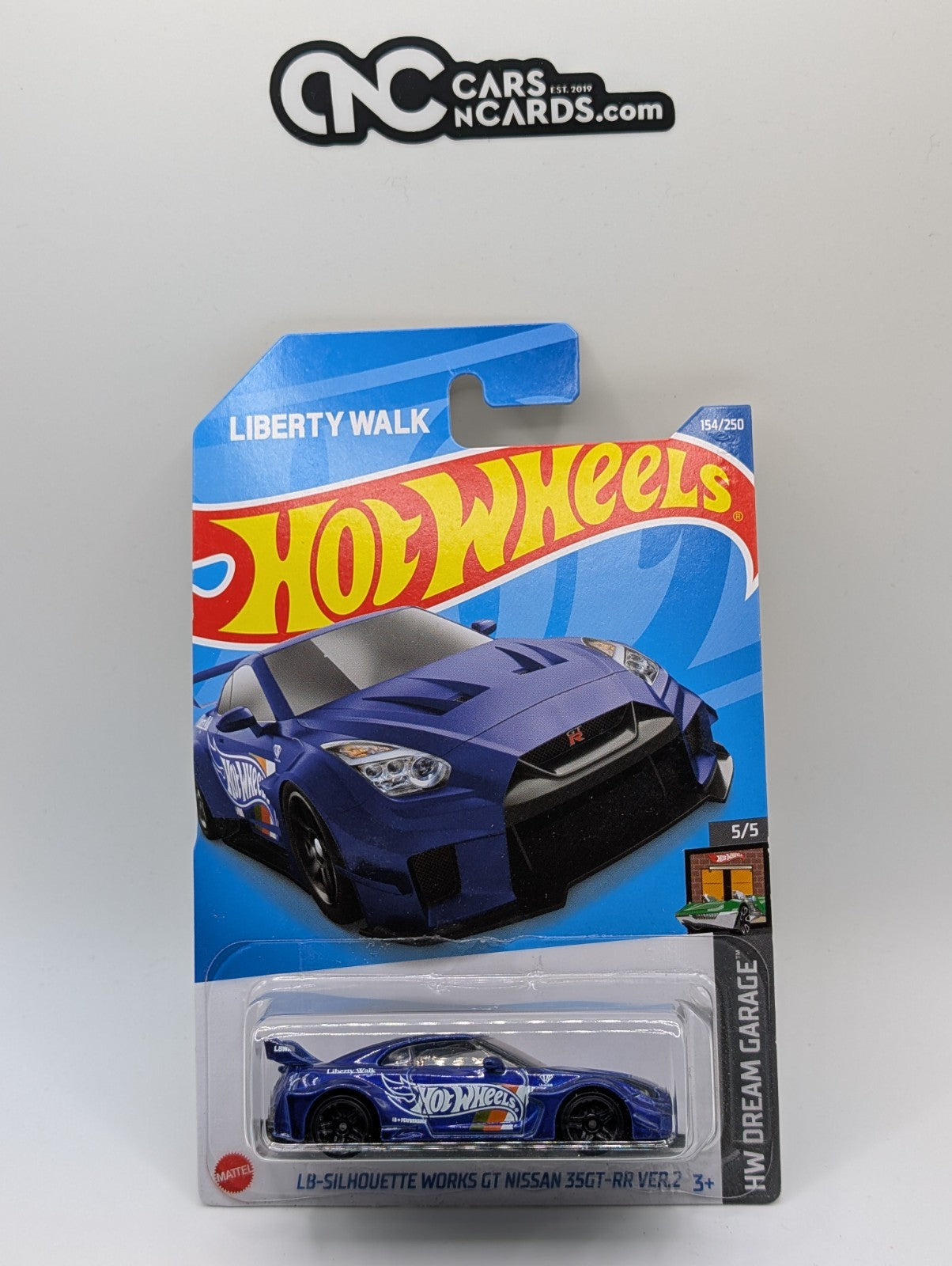 2022 Hot Wheels LB-Silhouette WORKS GT Nissan 35GT-RR VER.2 Blue 154/250