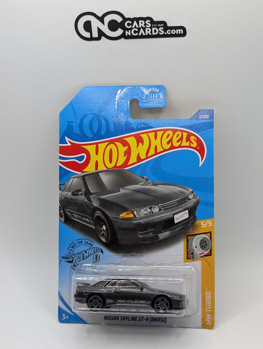2020 Hot Wheels HW Turbo 5/5 Nissan Skyline GT-R (BNR32) Gray 2/250