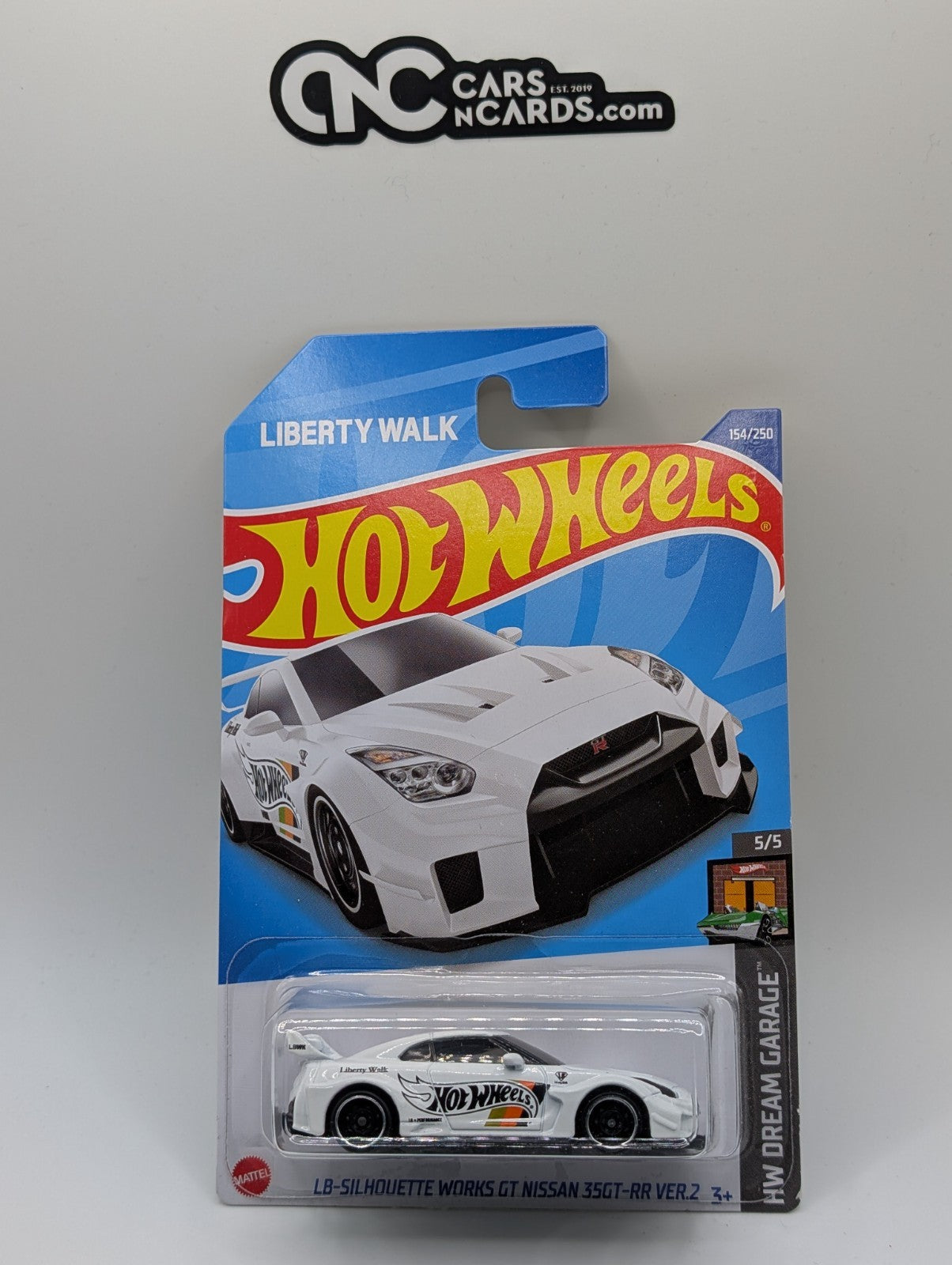 2022 Hot Wheels LB-Silhouette WORKS GT Nissan 35GT-RR VER.2 White 154/250