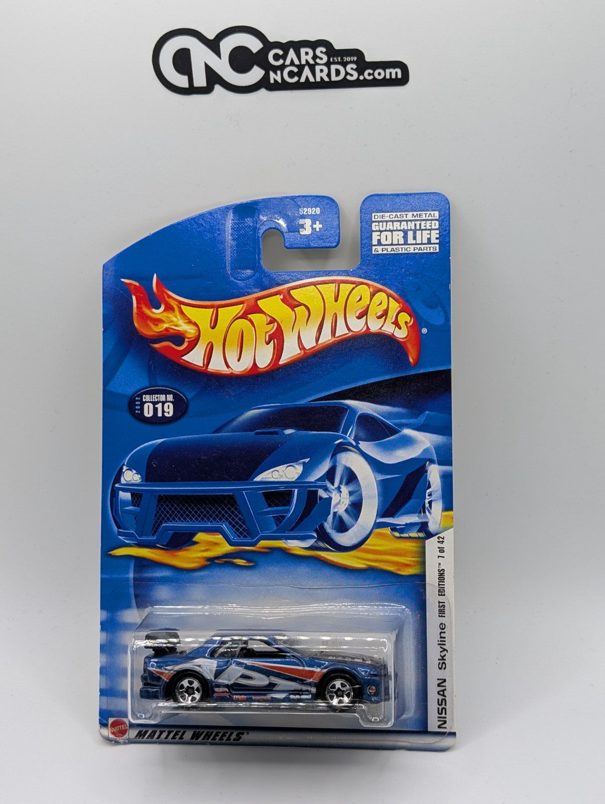 2002 Hot Wheels First Editions 7/42 Nissan Skyline 5SP Collector #19