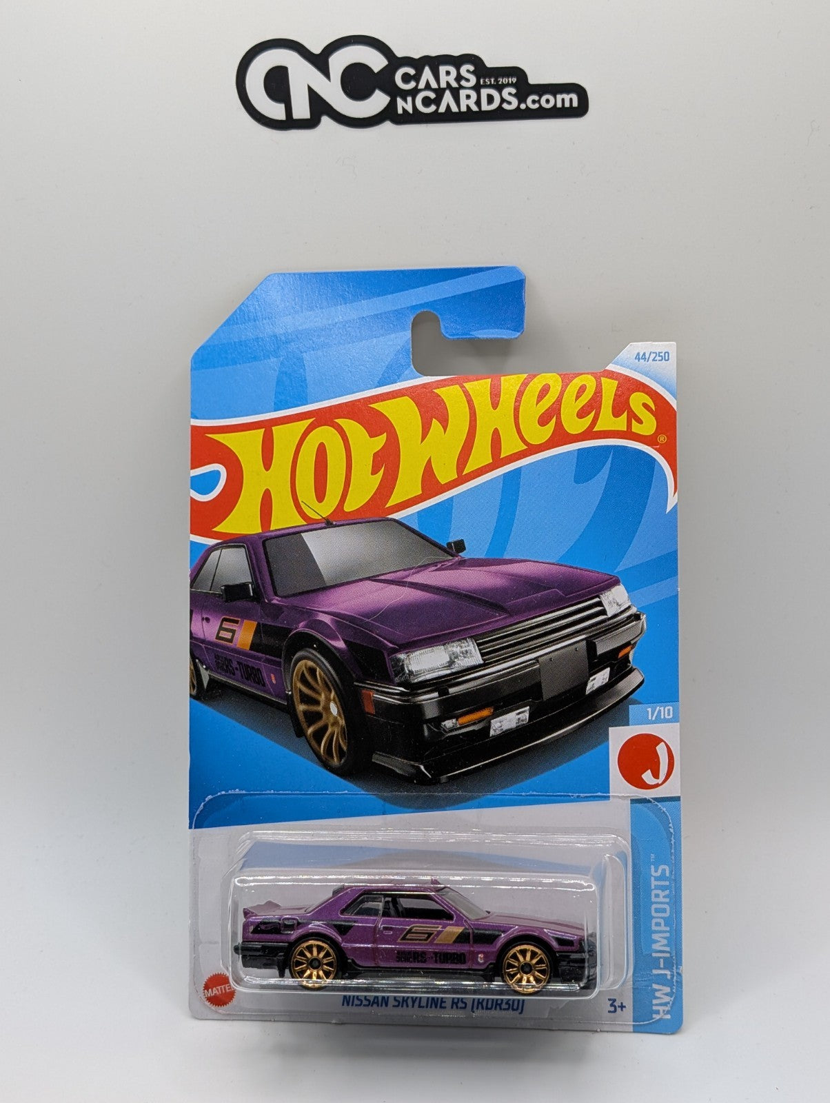 2024 Hot Wheels HW J-Imports 1/10 Nissan Skyline RS (KDR30) Purple 44/250