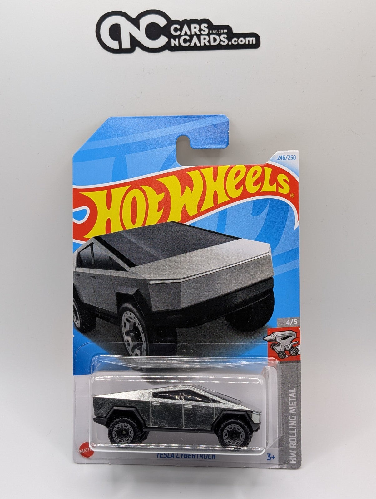 2024 Hot Wheels HW Rolling Metal 4/5 Tesla Cybertuck 246/250