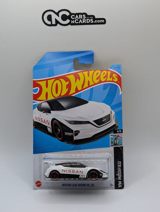 2023 Hot Wheels HW Modified 4/5 Nissan Leaf NISMO RC_02 White 91/250