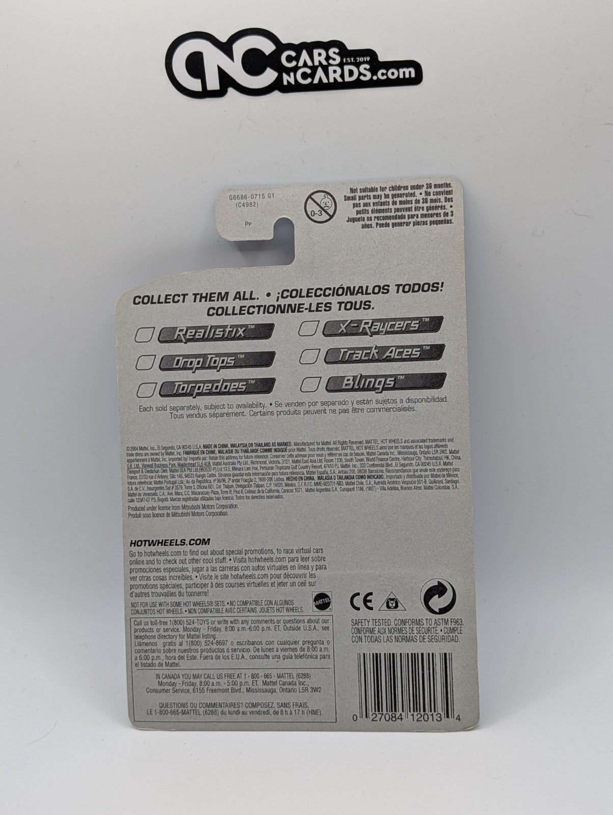 2005 Hot Wheels First Editions Mitsubishi Eclipse Concept Car Orange PR5