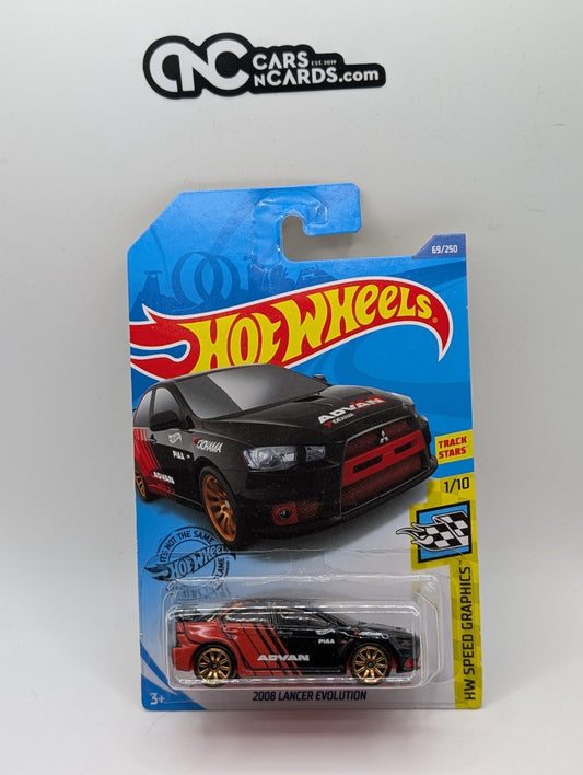 2020 Hot Wheels HW Speed Graphics 1/10 2008 Lancer Evolution ADVAN 69/250