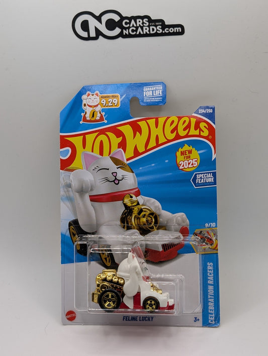 2025 Hot Wheels HW Celebration Racers Feline Lucky 234/250