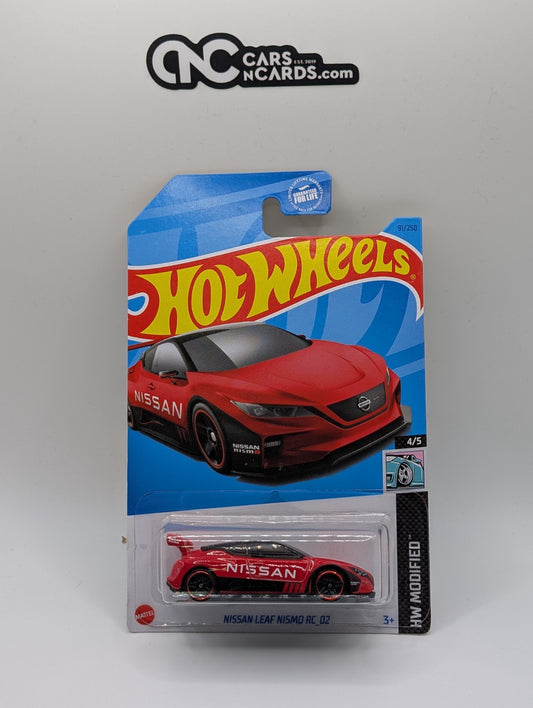 2023 Hot Wheels HW Modified 4/5 Nissan Leaf NISMO RC_02 Red 91/250