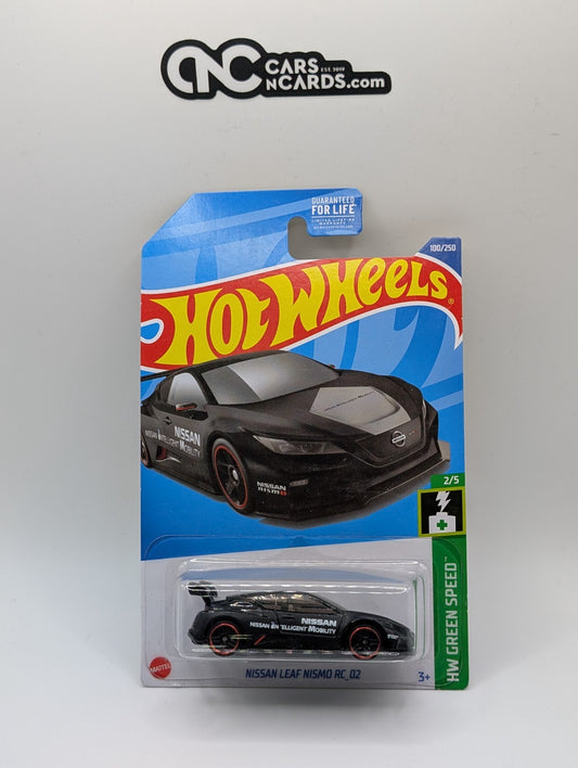 2022 Hot Wheels HW Green Speed Nissan Leaf NISMO RC_02 100/250 Kroger Exclusive