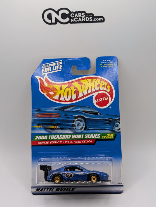 2000 Hot Wheels Treasure Hunt 9/12 Pikes Peak Celica Collector #057 Real Riders