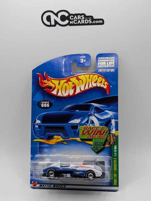 2002 Hot Wheels Treasure Hunt 6/12 Panoz LMP-1 Roadster S #006 Real Riders TH