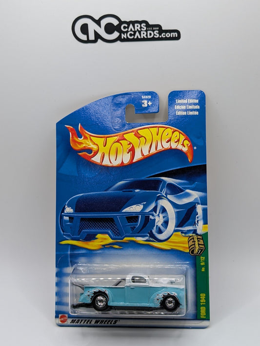 2002 Hot Wheels Treasure Hunt 9/12 '40 Ford Collector #009 Real Riders TH