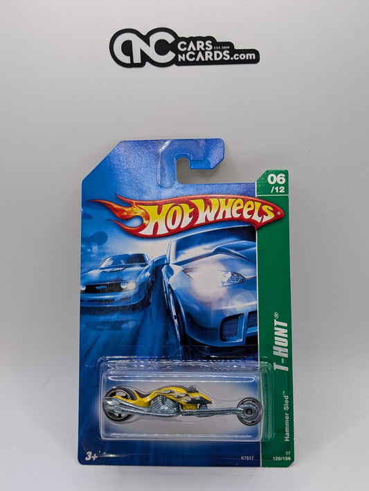2007 Hot Wheels Treasure Hunt 6/12 Hammer Sled 126/180 TH