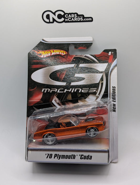 2008 Hot Wheels G Machines New Edition '70 Plymouth Cuda 1:50
