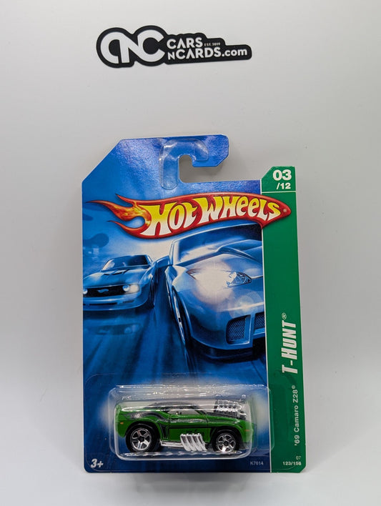 2007 Hot Wheels Treasure Hunt 3/12 '69 Camaro Z28 123/180 TH