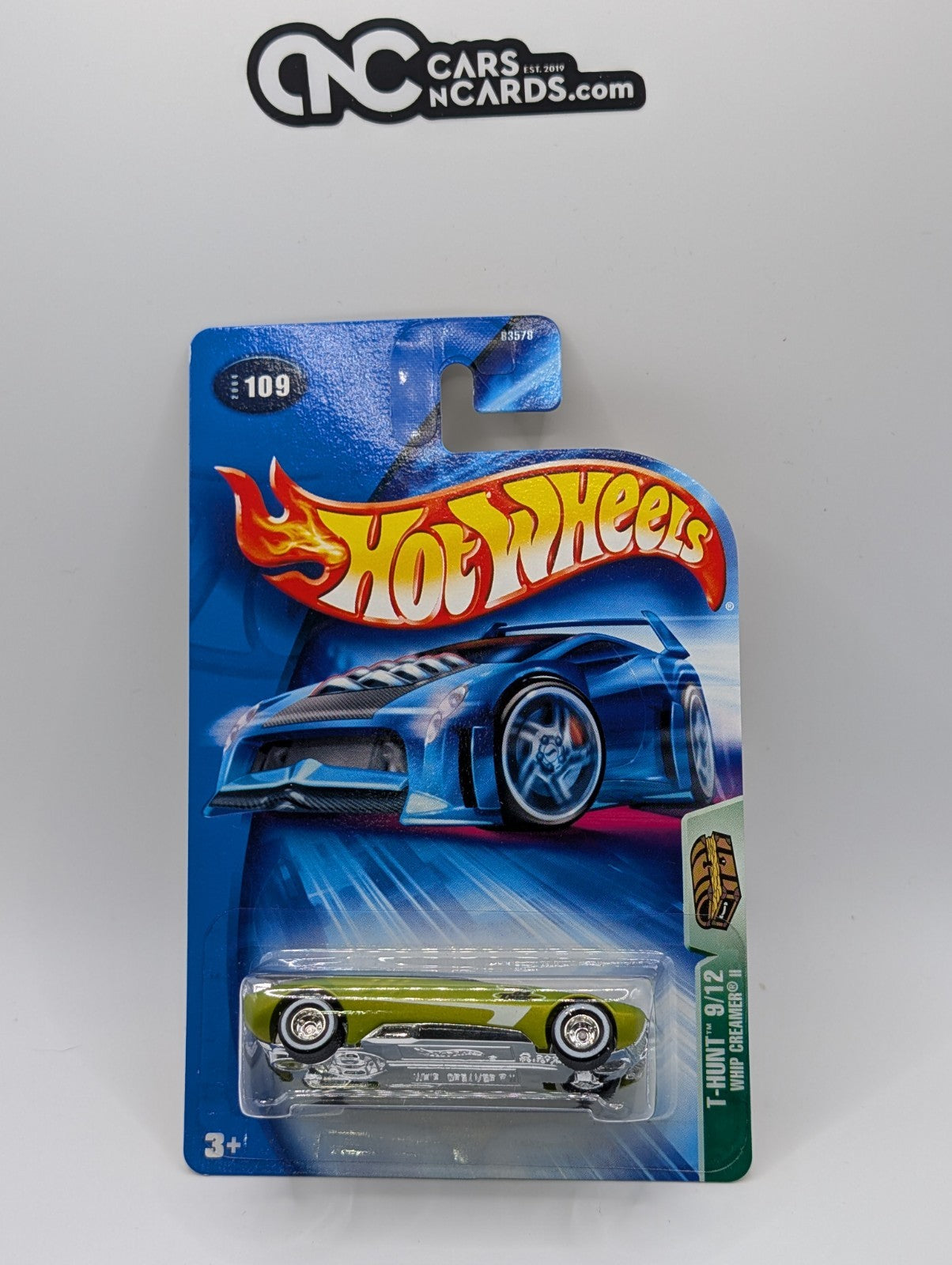2004 Hot Wheels Treasure Hunt 9/12 Whip Creamer II Collector #109 Real Riders TH
