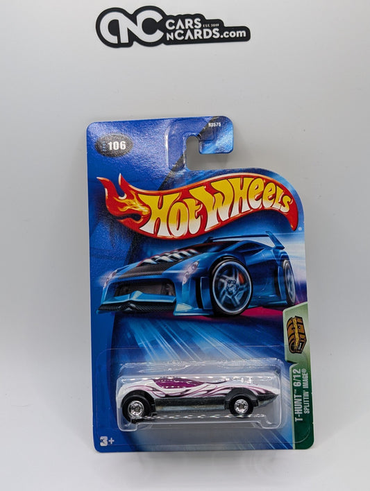2004 Hot Wheels Treasure Hunt 6/12 Splittin' Image Collector #106 Real Riders TH