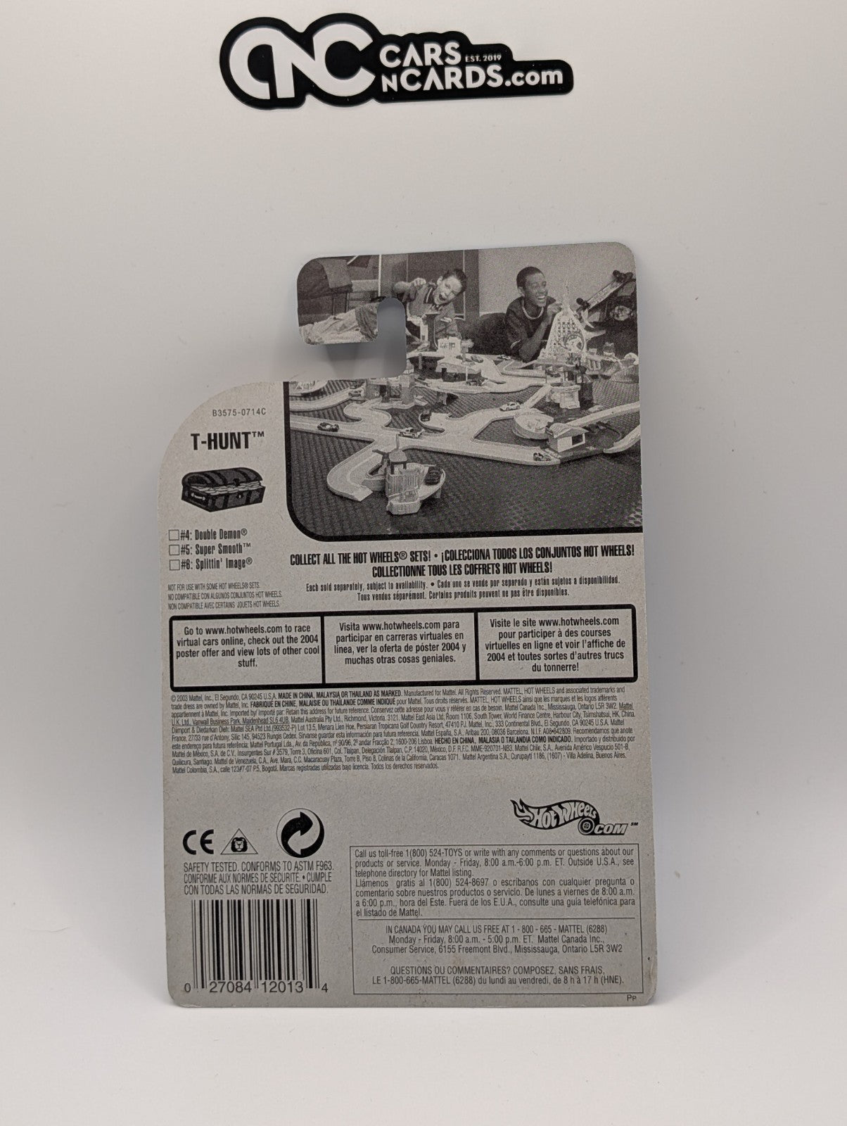 2004 Hot Wheels Treasure Hunt 6/12 Splittin' Image Collector #106 Real Riders TH
