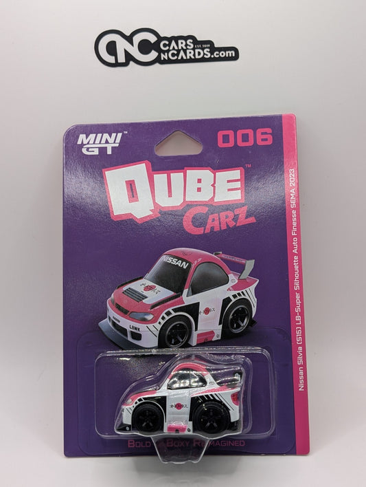 Mini GT Qube Carz 006 Nissan LB-Super Silhouette S15 Silvia SEMA 2023 1:64