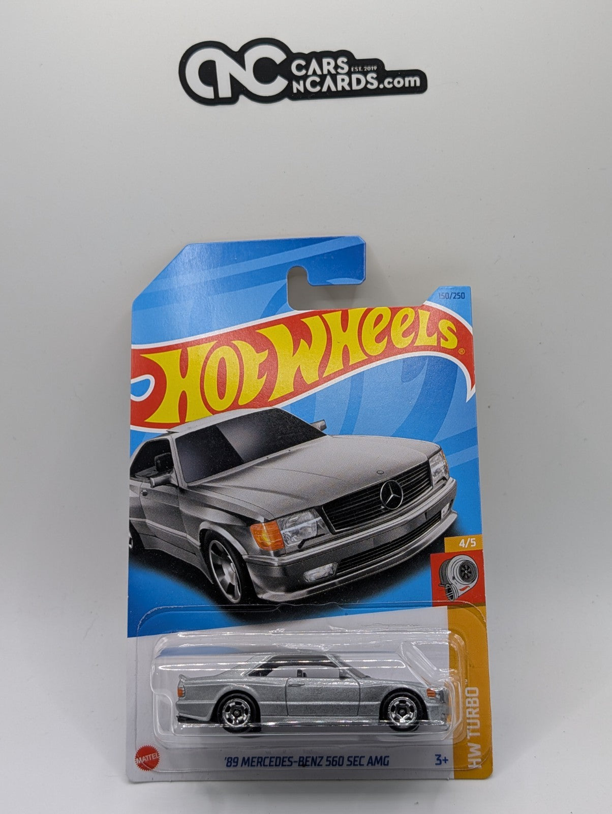 2023 Hot Wheels HW Turbo 4/5 '89 Mercedes-Benz 560 SEC AMG 150/250