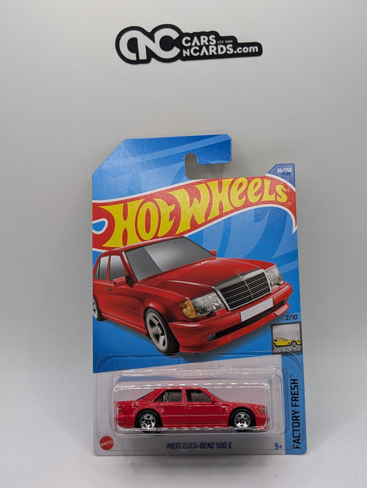 2022 Hot Wheels Factory Fresh 2/10 Mercedes-Benz 500 E Red 86/250