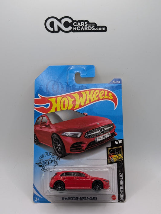 2020 Hot Wheels Nightburnerz '19 Mercedes-Benz A-Class 194/250 (Soft Corners)
