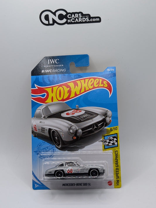 2021 Hot Wheels HW Speed Graphics 9/10 Mercedes-Benz 300 SL IWC Racing 196/250