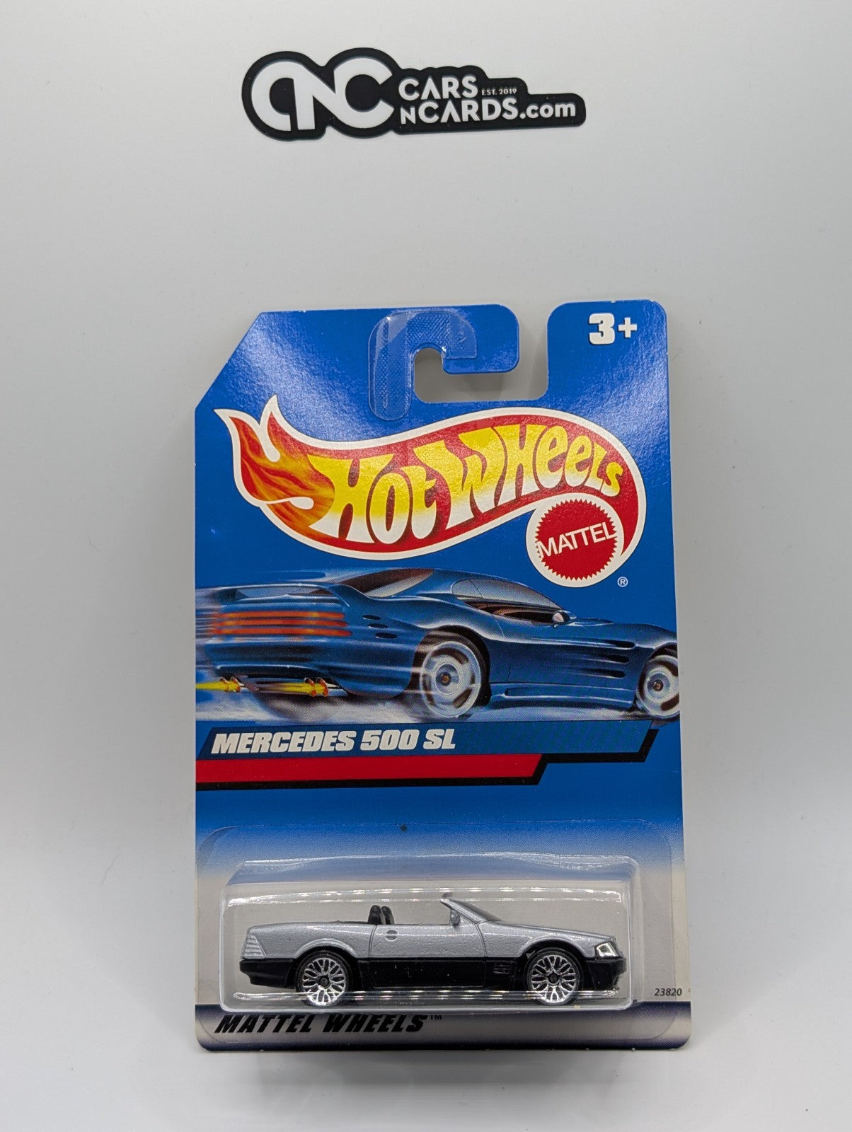 1999 Hot Wheels Mercedes 500 SL Grey Collector #1013